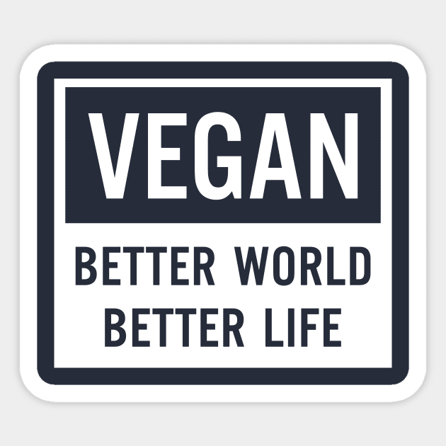 Vegan Better World Better Life Sticker by TrongDo